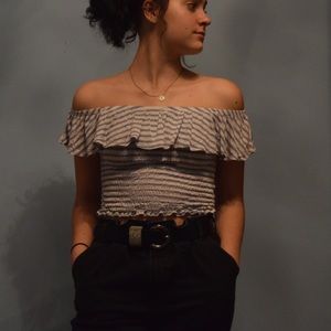 Cute tight boho shirt.